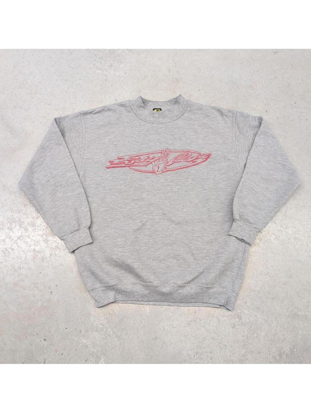 Vintage 80s Body Glove Pink Logo Surf Crew Neck Sweater